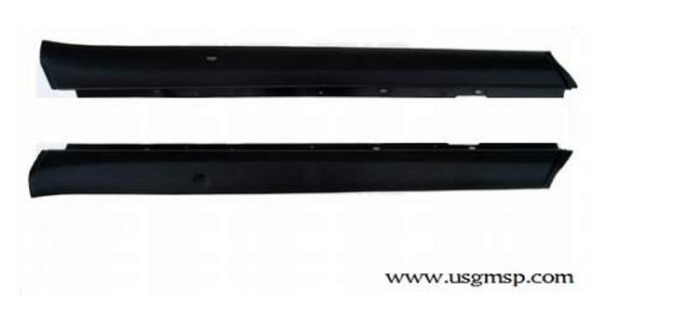 70-73 Camaro or Firebird TA Front standard door trim Upper panel